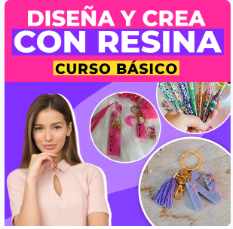 Diseña y crea con resina · Curso básico